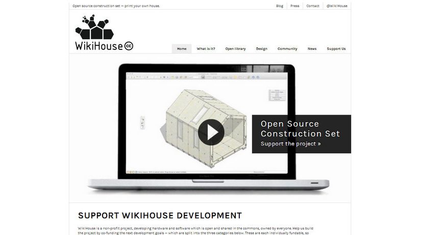 wikihouse website